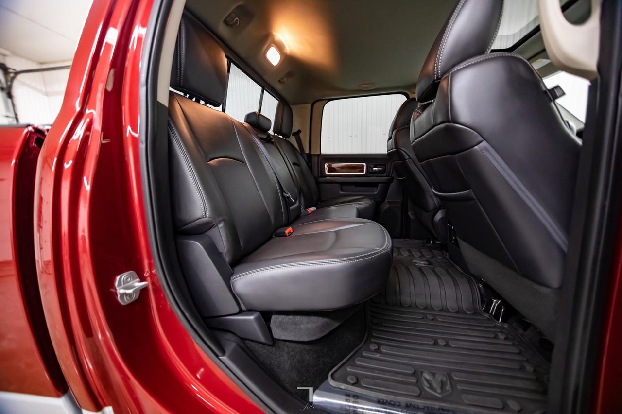 2012 Ram 3500 4x4 Crew Cab Laramie Diesel Leather Roof Nav Red Deer AB