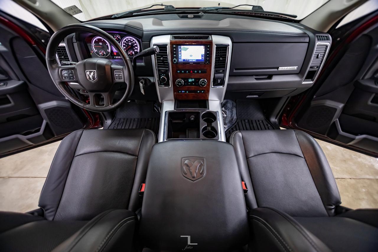 2012 Ram 3500 4x4 Crew Cab Laramie Diesel Leather Roof Nav Red Deer AB