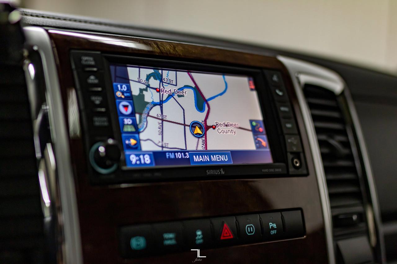 2012 Ram 3500 4x4 Crew Cab Laramie Diesel Leather Roof Nav Red Deer AB