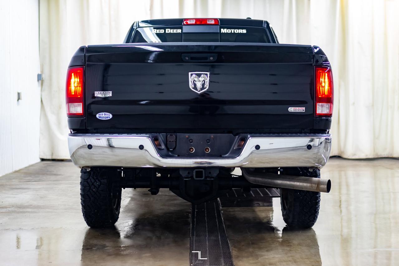 2012 Ram 3500 4x4 Crew Cab Laramie Diesel Leather Roof Nav Red Deer AB