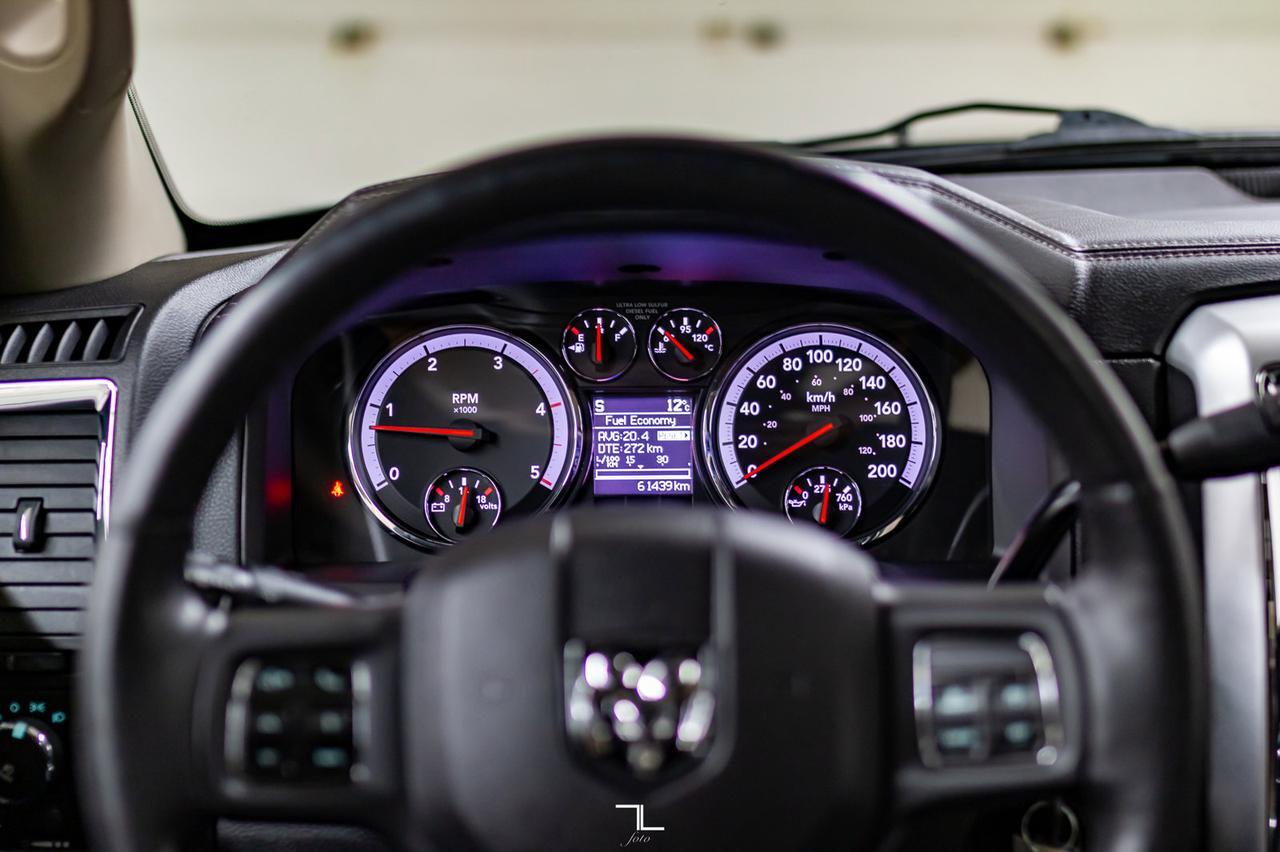 2012 Ram 3500 4x4 Crew Cab Laramie Diesel Leather Roof Nav Red Deer AB