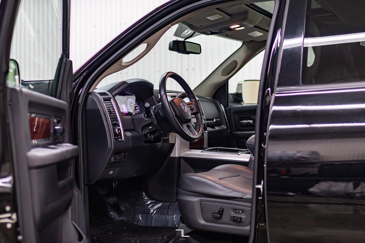 2012 Ram 3500 4x4 Crew Cab Laramie Diesel Leather Roof Nav Red Deer AB