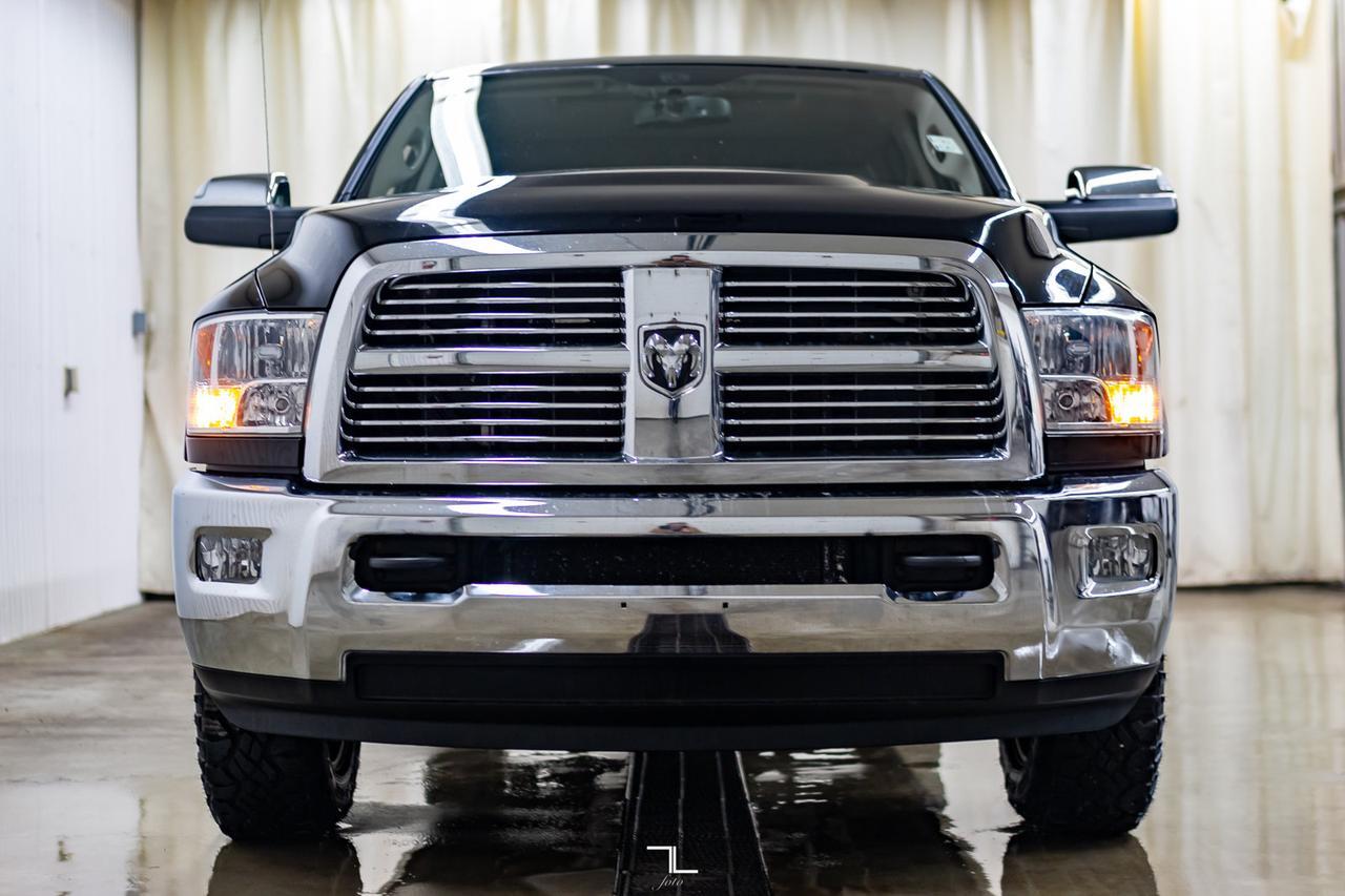 2012 Ram 3500 4x4 Crew Cab Laramie Diesel Leather Roof Nav Red Deer AB