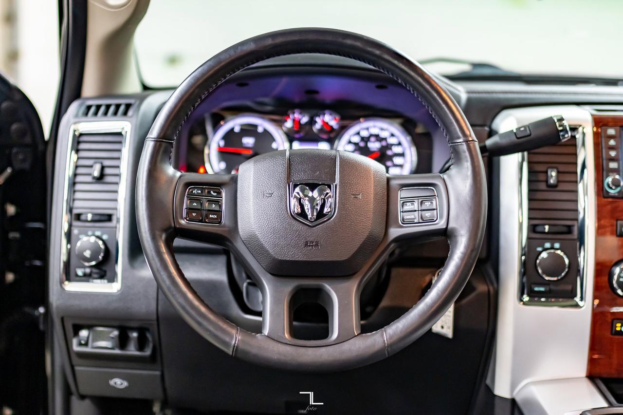 2012 Ram 3500 4x4 Crew Cab Laramie Diesel Leather Roof Nav Red Deer AB