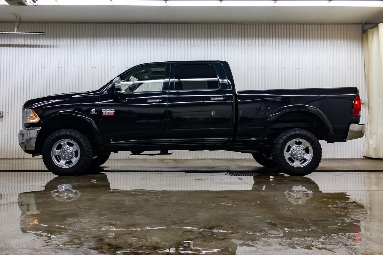 2012 Ram 3500 4x4 Crew Cab Laramie Diesel Leather Roof Nav Red Deer AB