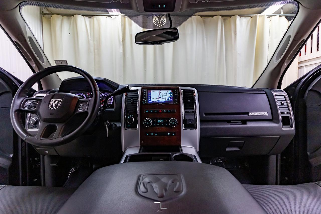 2012 Ram 3500 4x4 Crew Cab Laramie Diesel Leather Roof Nav Red Deer AB