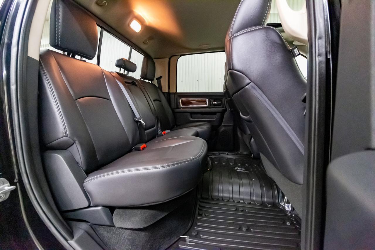 2012 Ram 3500 4x4 Crew Cab Laramie Diesel Leather Roof Nav Red Deer AB