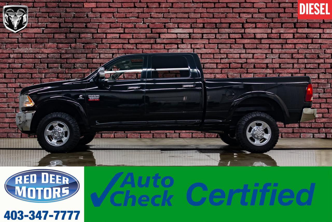 2012 Ram 3500 4x4 Crew Cab Laramie Diesel Leather Roof Nav