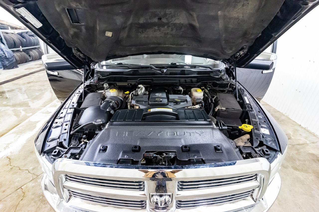 2012 Ram 3500 4x4 Crew Cab Laramie Diesel Leather Roof Nav Red Deer AB