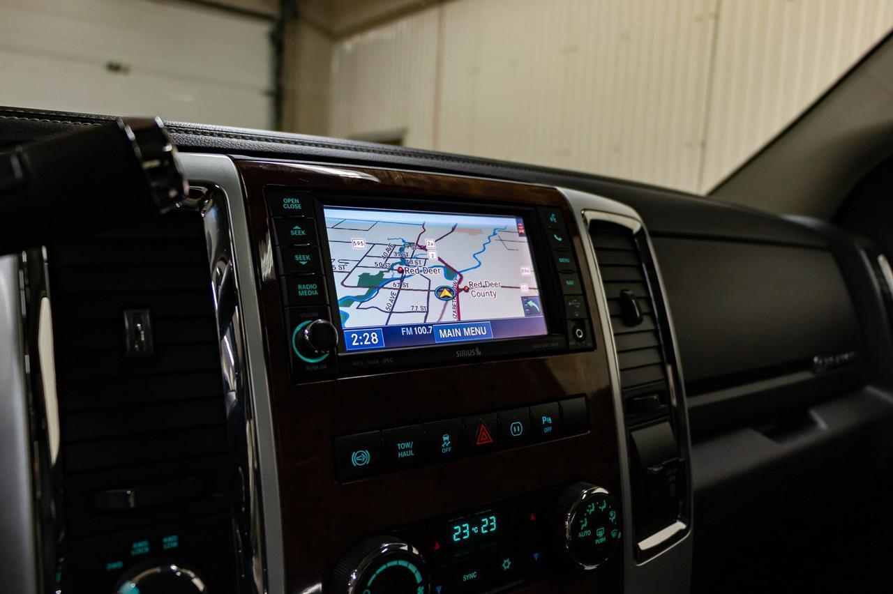 2012 Ram 3500 4x4 Crew Cab Laramie Diesel Leather Roof Nav Red Deer AB