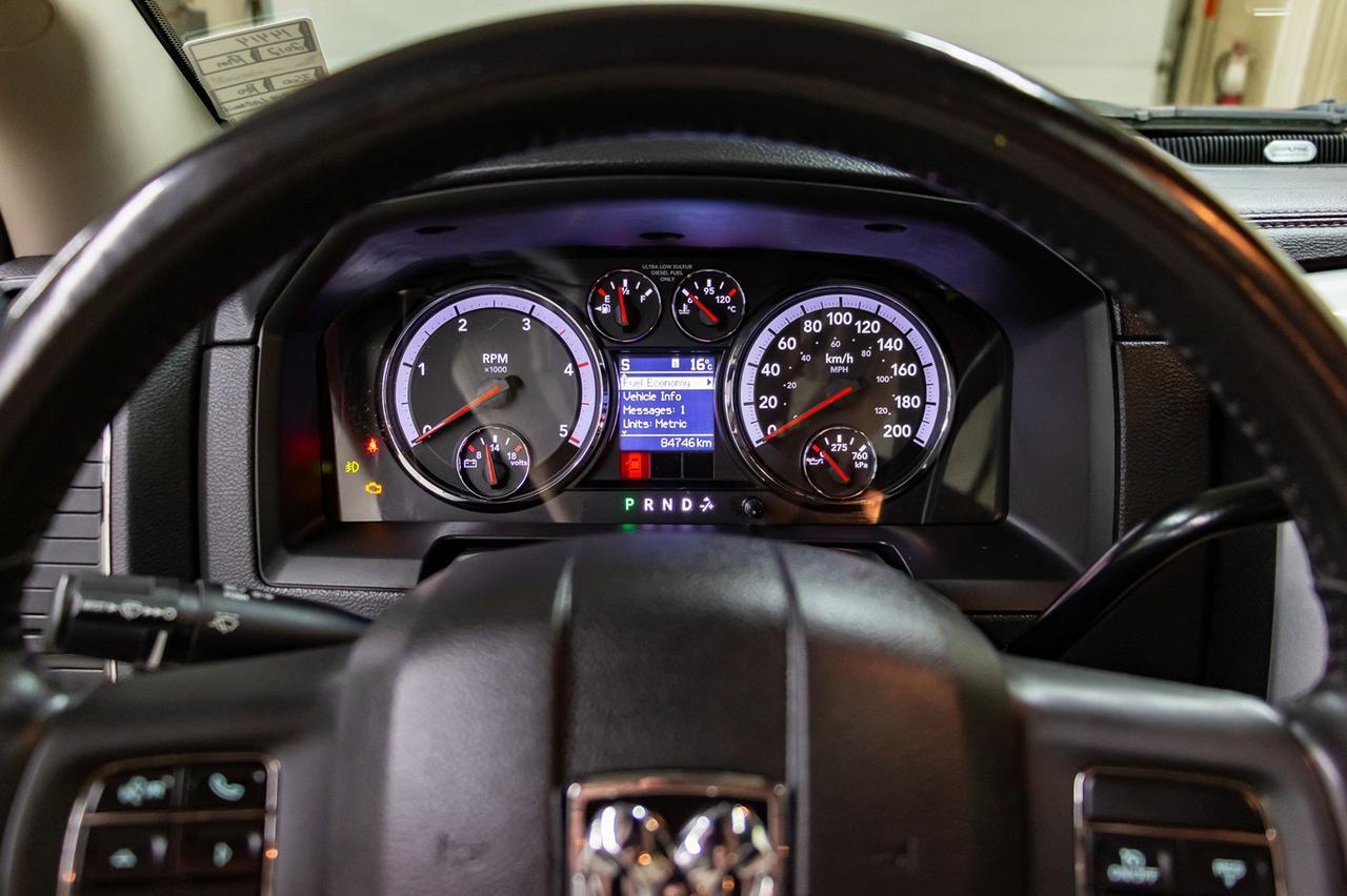 2012 Ram 3500 4x4 Crew Cab Laramie Diesel Leather Roof Nav Red Deer AB