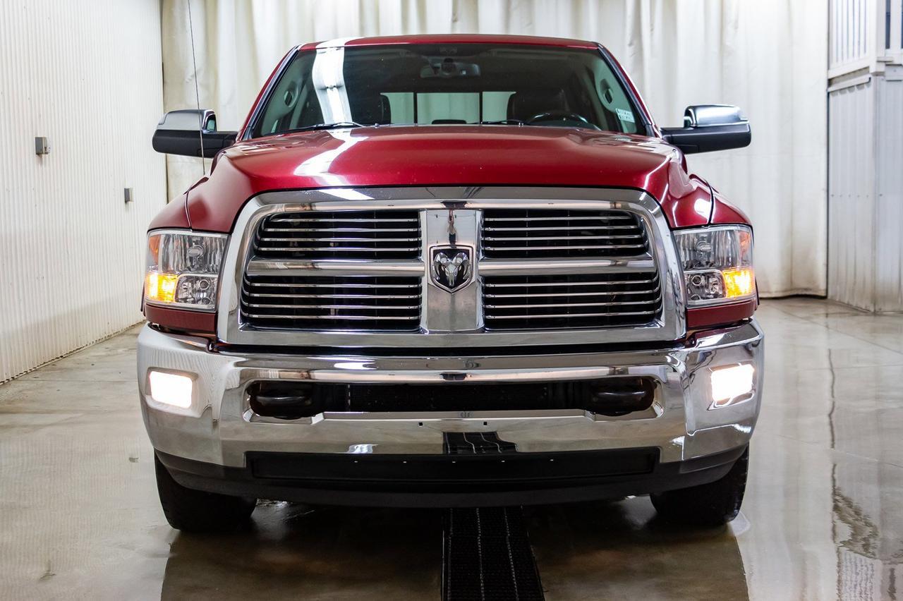 2012 Ram 3500 4x4 Crew Cab Laramie Diesel Leather Roof Nav Red Deer AB