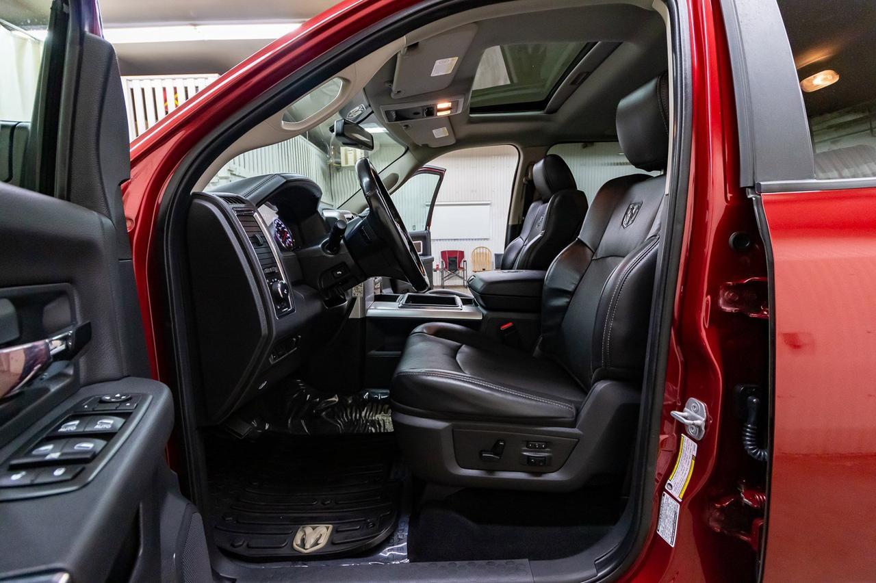 2012 Ram 3500 4x4 Crew Cab Laramie Diesel Leather Roof Nav Red Deer AB
