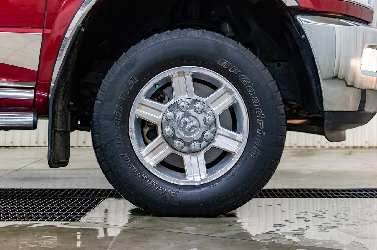 2012 Ram 3500 4x4 Crew Cab Laramie Diesel Leather Roof Nav Red Deer AB