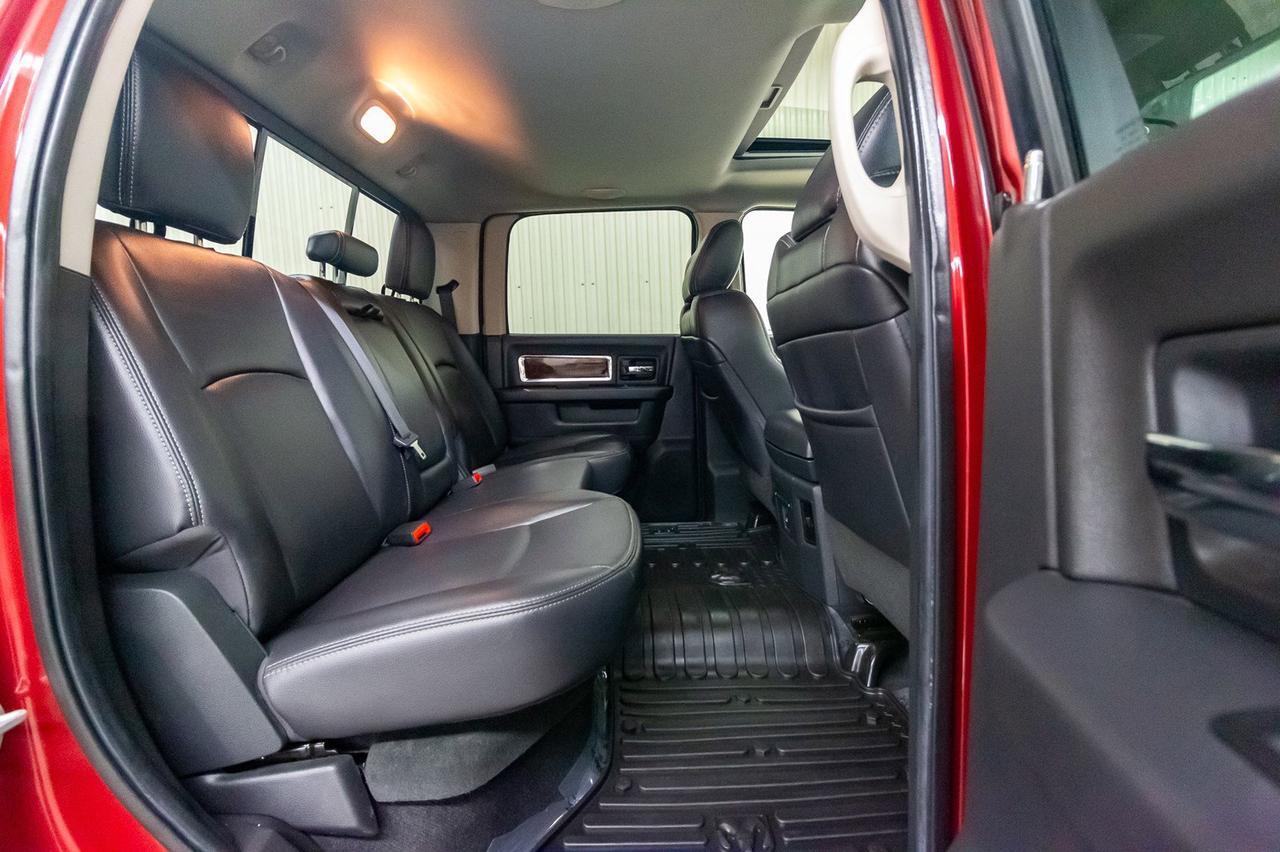 2012 Ram 3500 4x4 Crew Cab Laramie Diesel Leather Roof Nav Red Deer AB