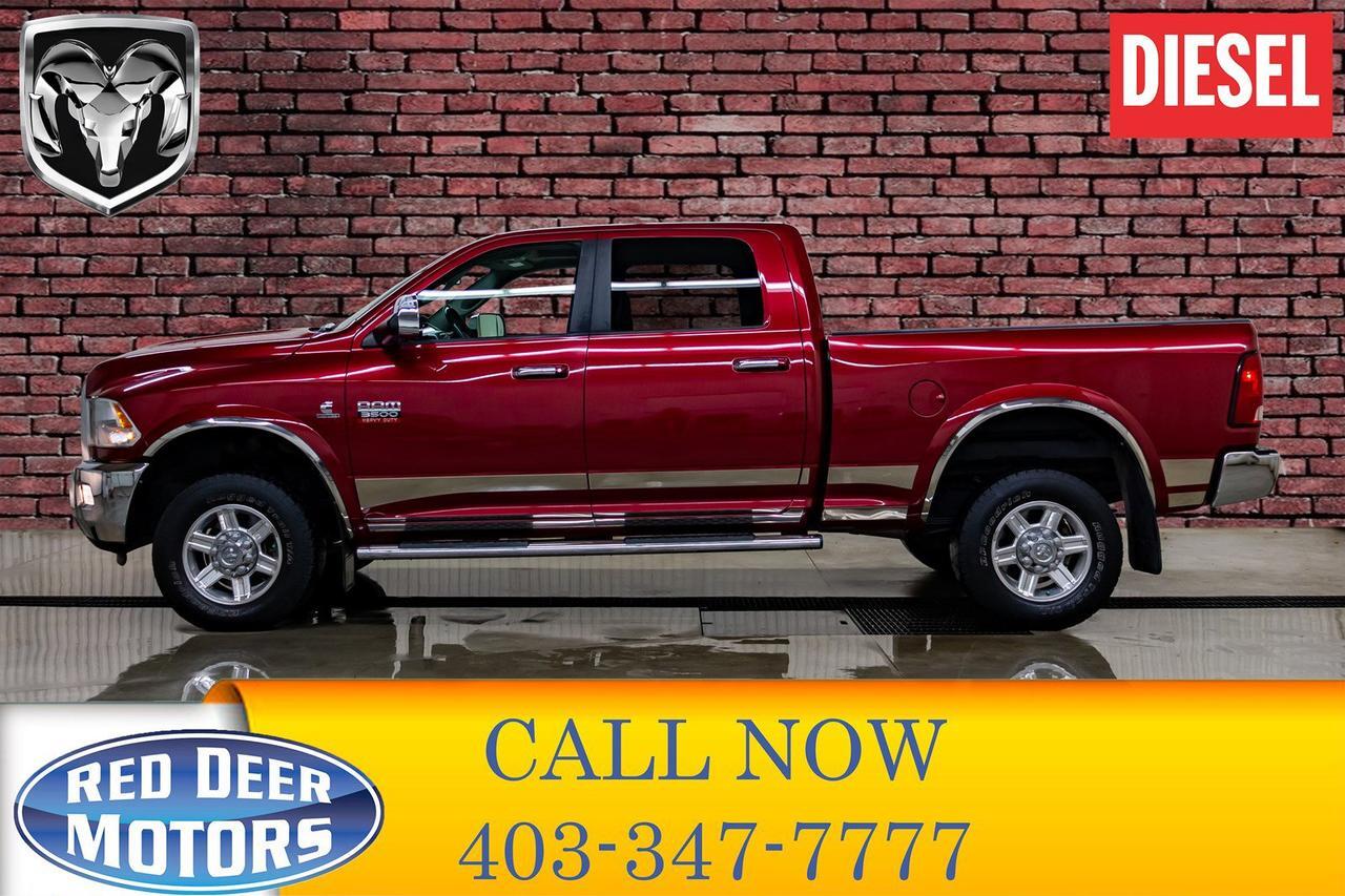 2012 Ram 3500 4x4 Crew Cab Laramie Diesel Leather Roof Nav