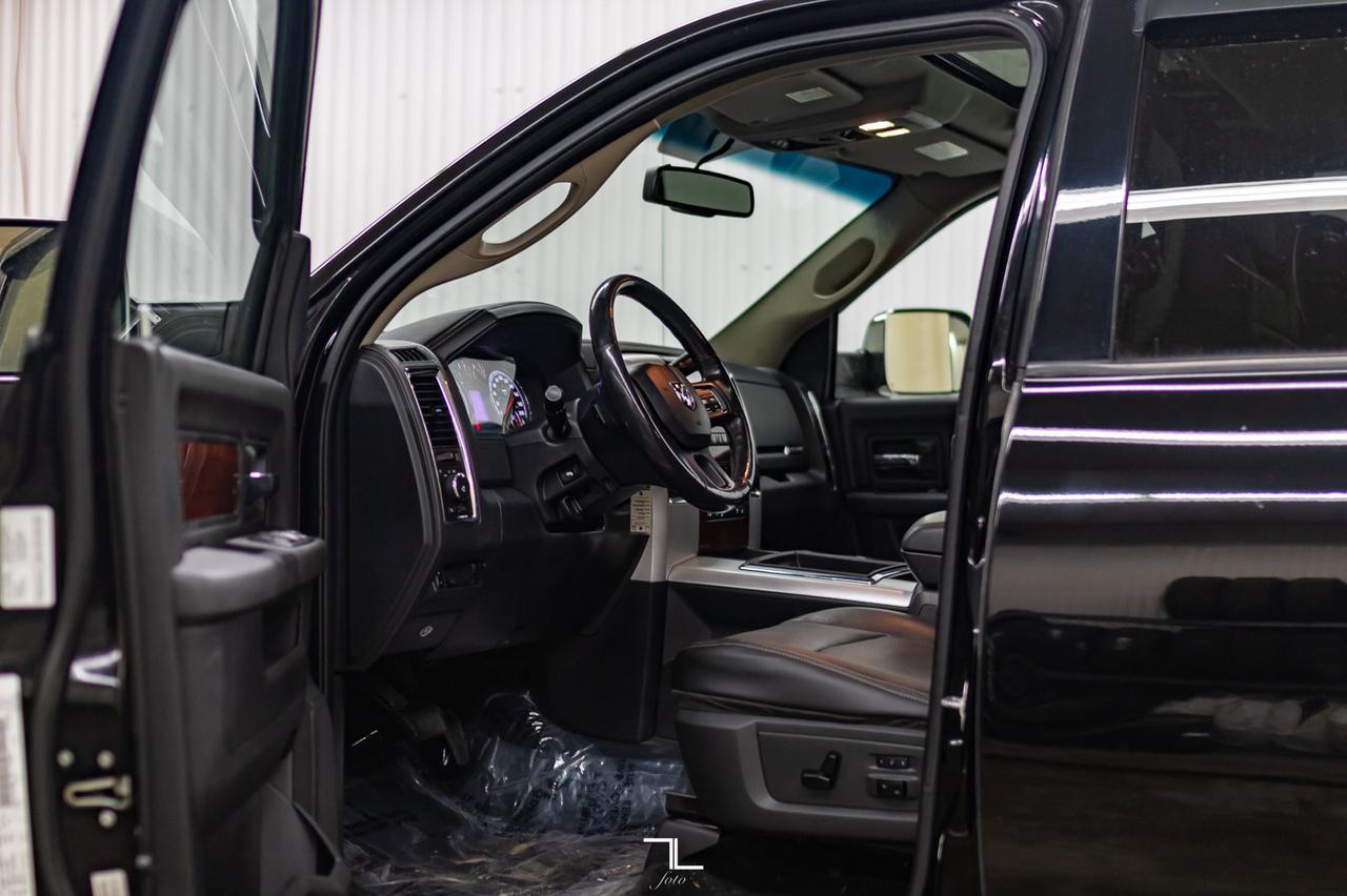 2012 Ram 3500 4x4 Crew Cab Laramie Diesel Longbox Leather Roof Nav Red Deer AB