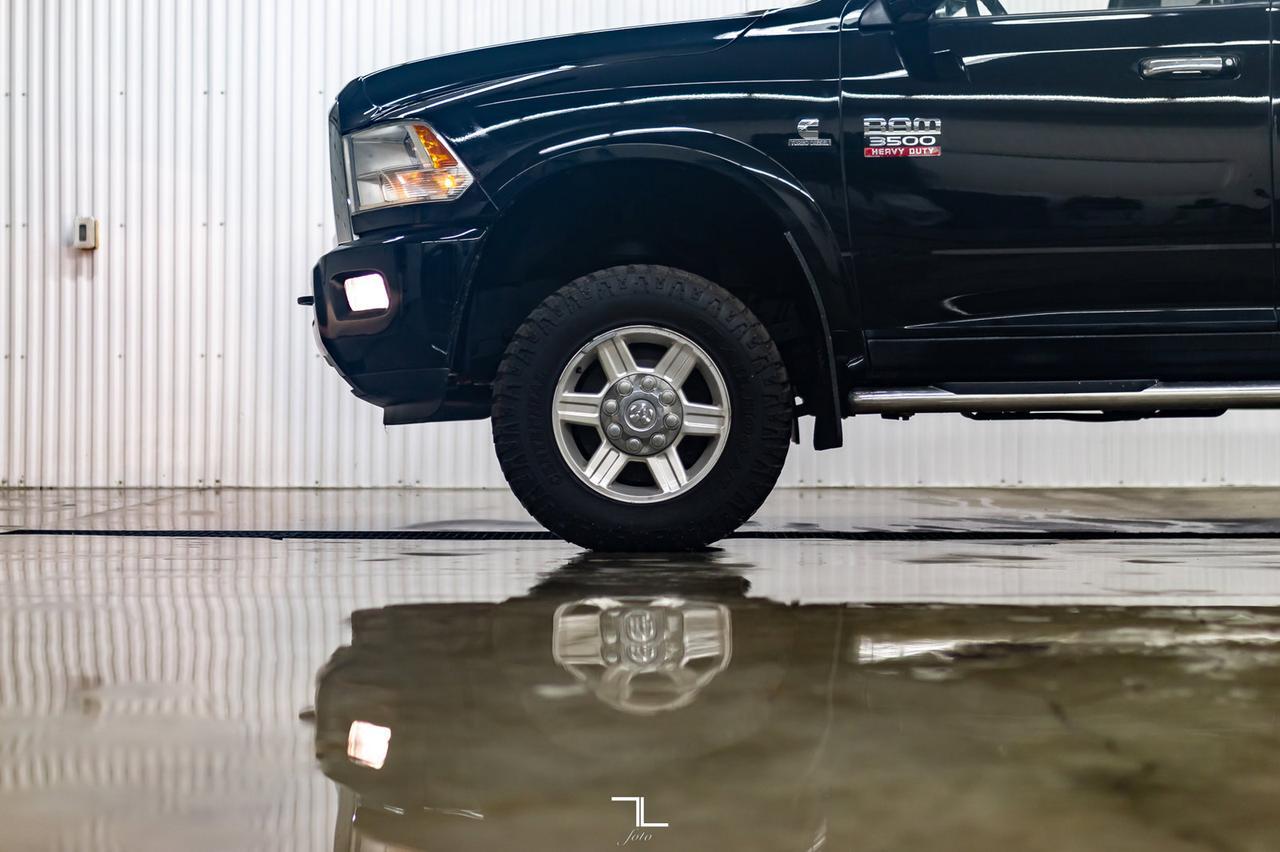 2012 Ram 3500 4x4 Crew Cab Laramie Diesel Longbox Leather Roof Nav Red Deer AB