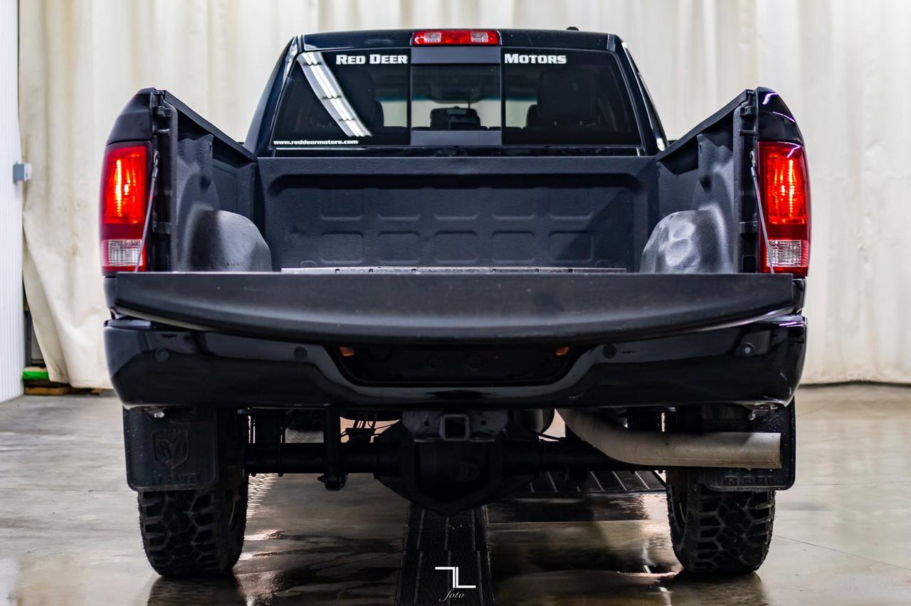 2012 Ram 3500 4x4 Crew Cab Laramie Diesel Longbox Leather Roof Nav Red Deer AB