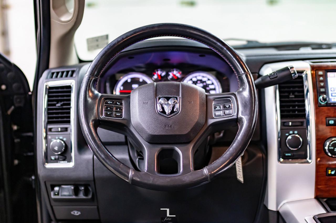 2012 Ram 3500 4x4 Crew Cab Laramie Diesel Longbox Leather Roof Nav Red Deer AB