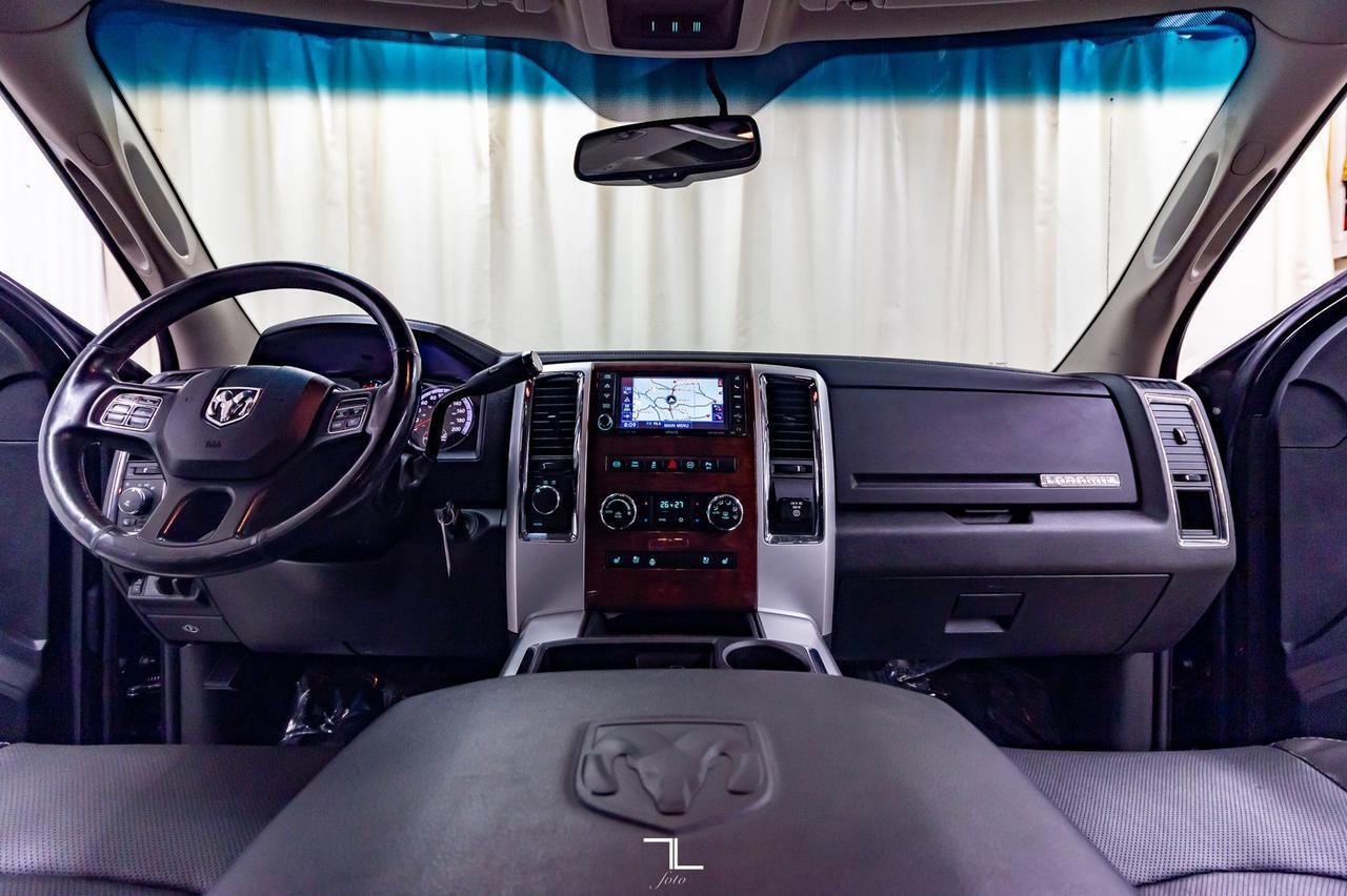 2012 Ram 3500 4x4 Crew Cab Laramie Diesel Longbox Leather Roof Nav Red Deer AB