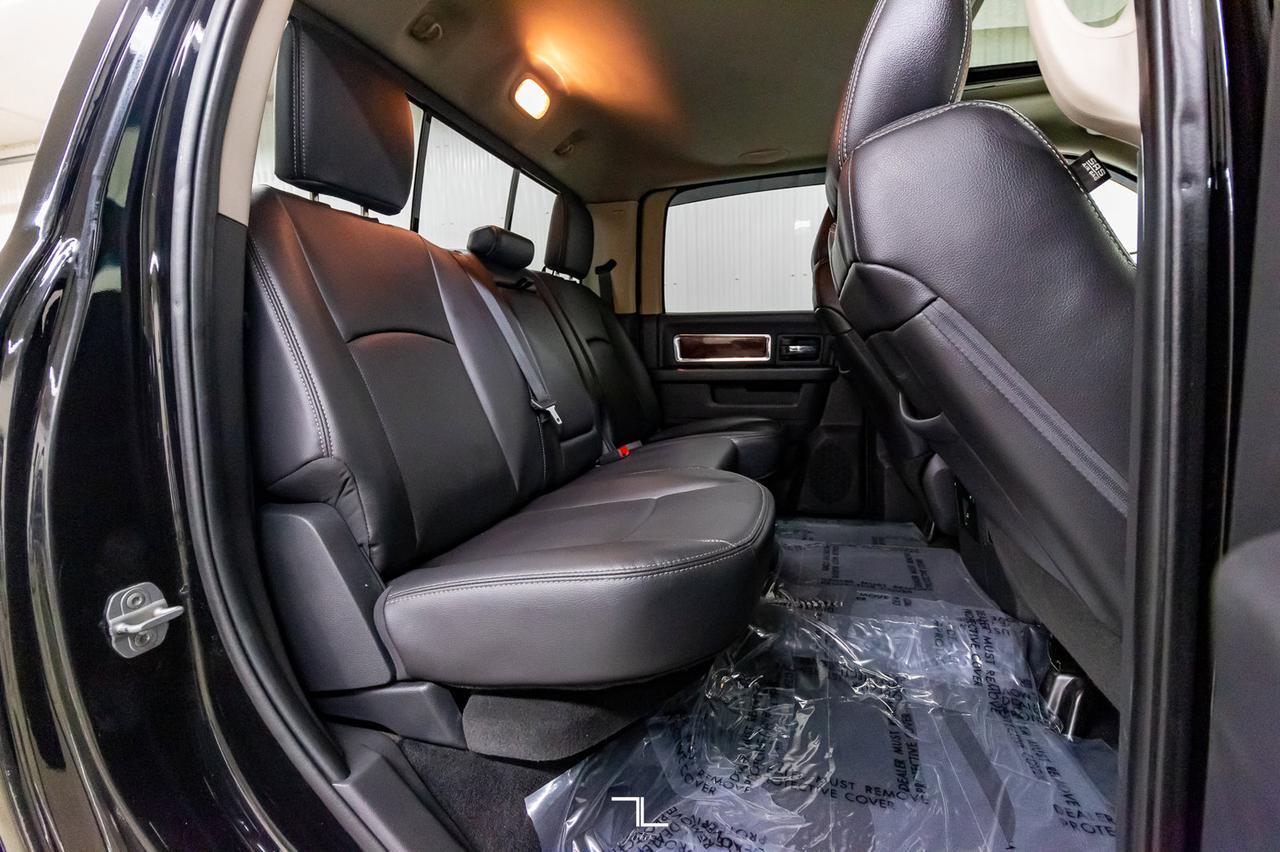 2012 Ram 3500 4x4 Crew Cab Laramie Diesel Longbox Leather Roof Nav Red Deer AB