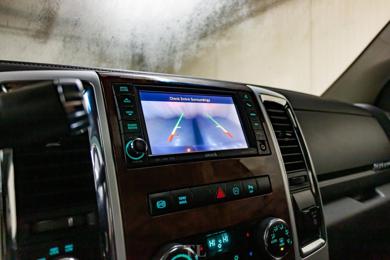 2012 Ram 3500 4x4 Crew Cab Laramie Dually Diesel Leather Roof Nav DVD Red Deer AB