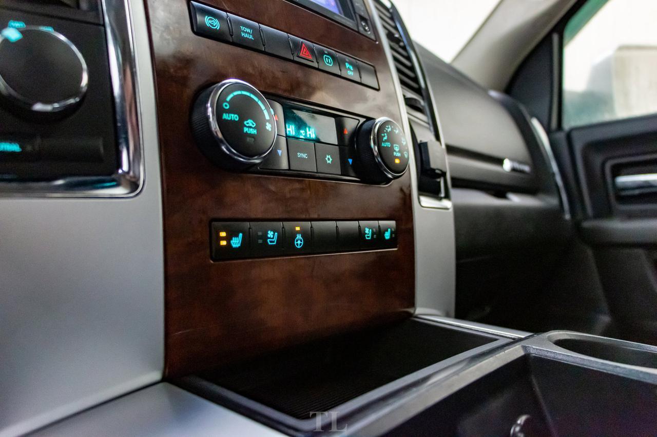 2012 Ram 3500 4x4 Crew Cab Laramie Dually Diesel Leather Roof Nav DVD Red Deer AB