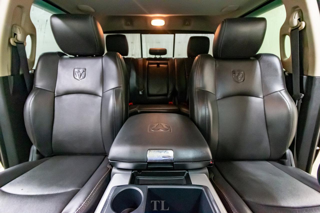 2012 Ram 3500 4x4 Crew Cab Laramie Dually Diesel Leather Roof Nav DVD Red Deer AB