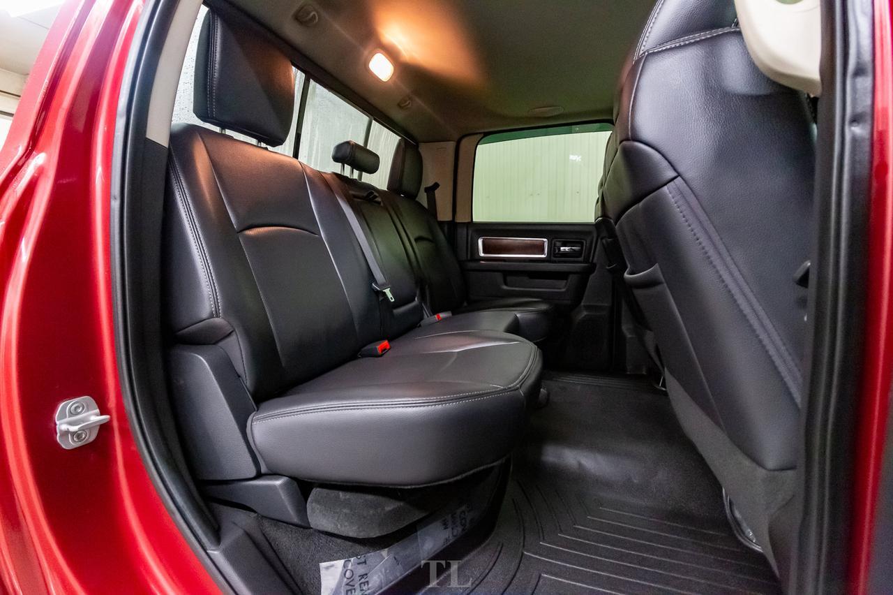 2012 Ram 3500 4x4 Crew Cab Laramie Dually Diesel Leather Roof Nav DVD Red Deer AB