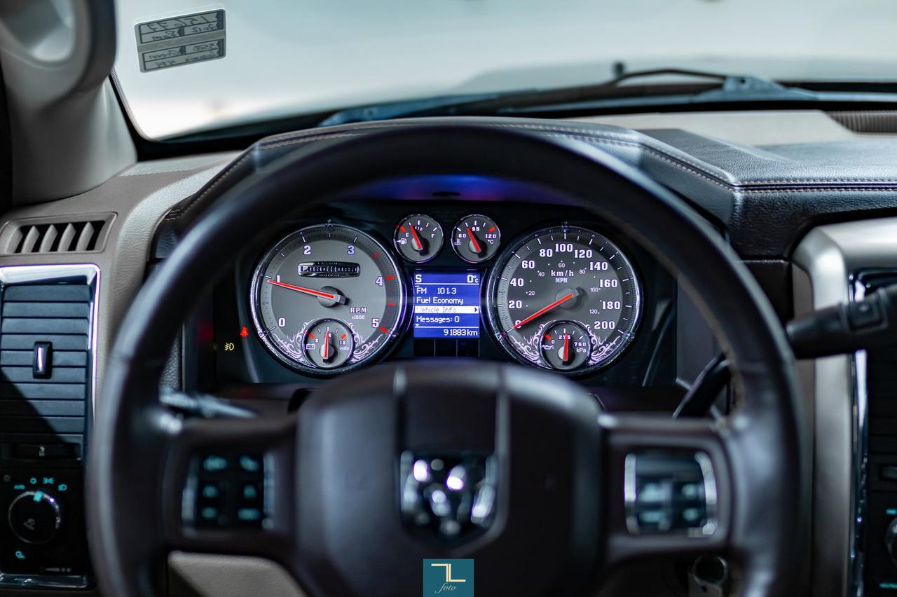 2012 Ram 3500 4x4 Crew Cab Longhorn Diesel Leather Nav BCam Red Deer AB