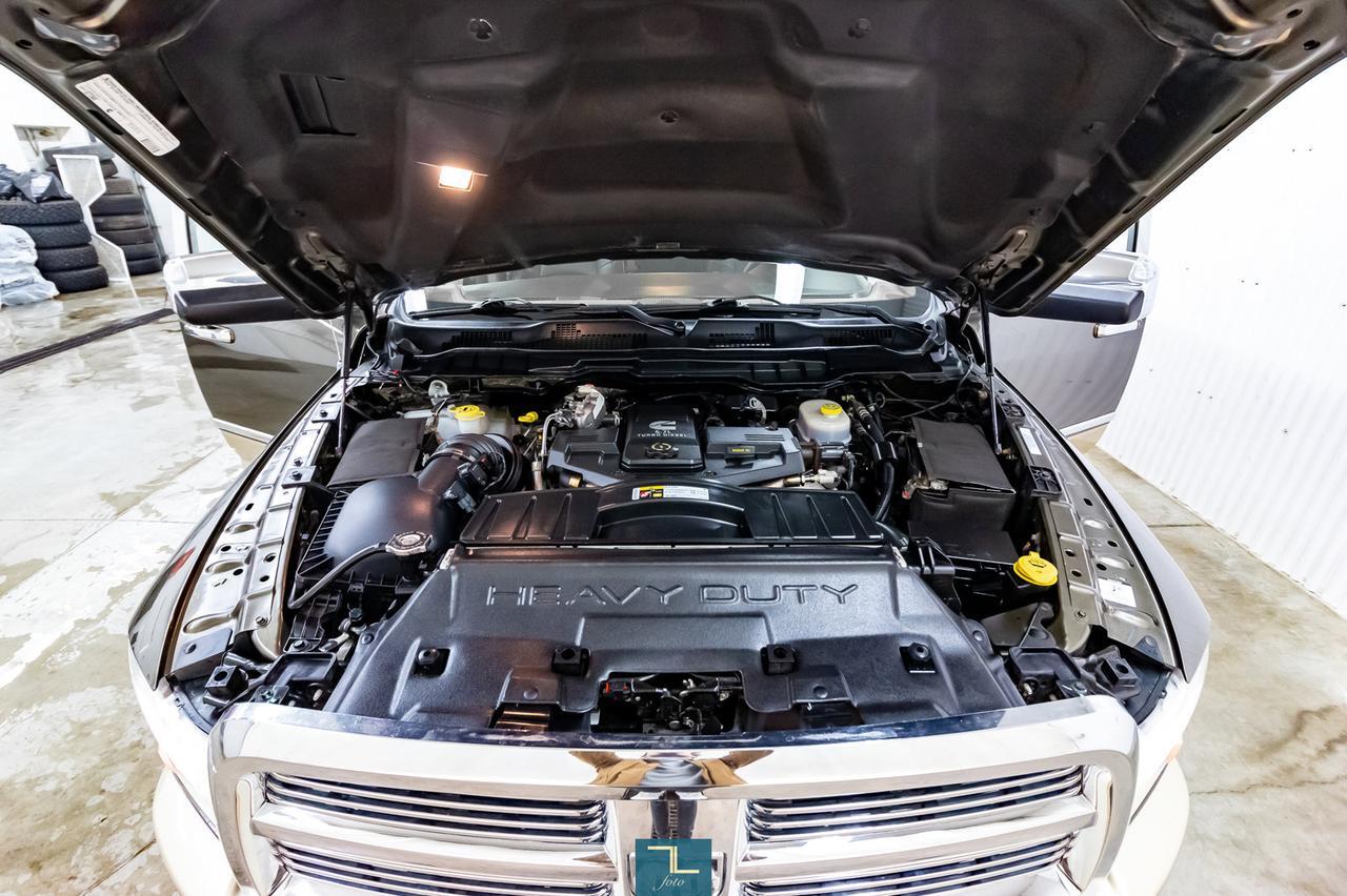 2012 Ram 3500 4x4 Crew Cab Longhorn Diesel Leather Nav BCam Red Deer AB