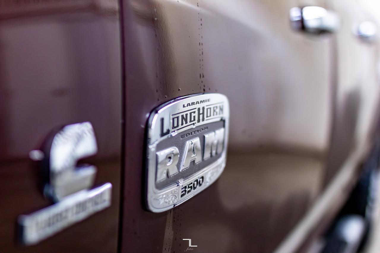 2012 Ram 3500 4x4 Crew Cab Longhorn Diesel Leather Roof Nav Red Deer AB