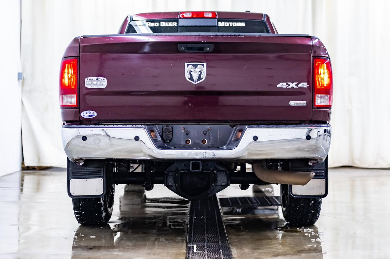 2012 Ram 3500 4x4 Crew Cab Longhorn Diesel Leather Roof Nav Red Deer AB