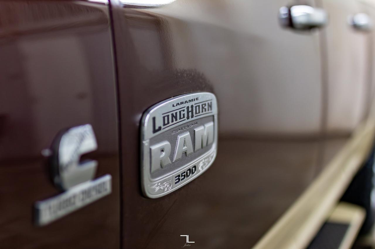 2012 Ram 3500 4x4 Crew Cab Longhorn Diesel Leather Roof Nav Red Deer AB