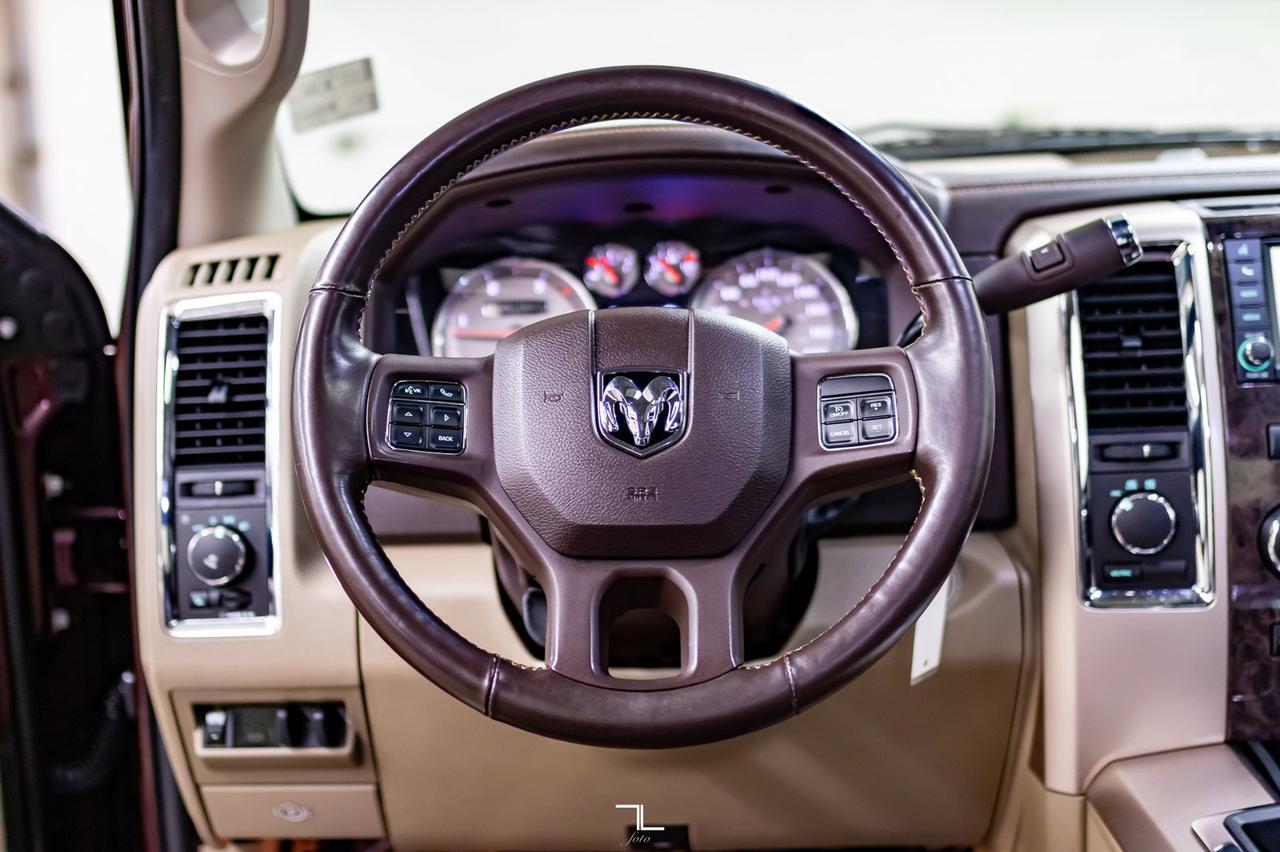 2012 Ram 3500 4x4 Crew Cab Longhorn Diesel Leather Roof Nav Red Deer AB