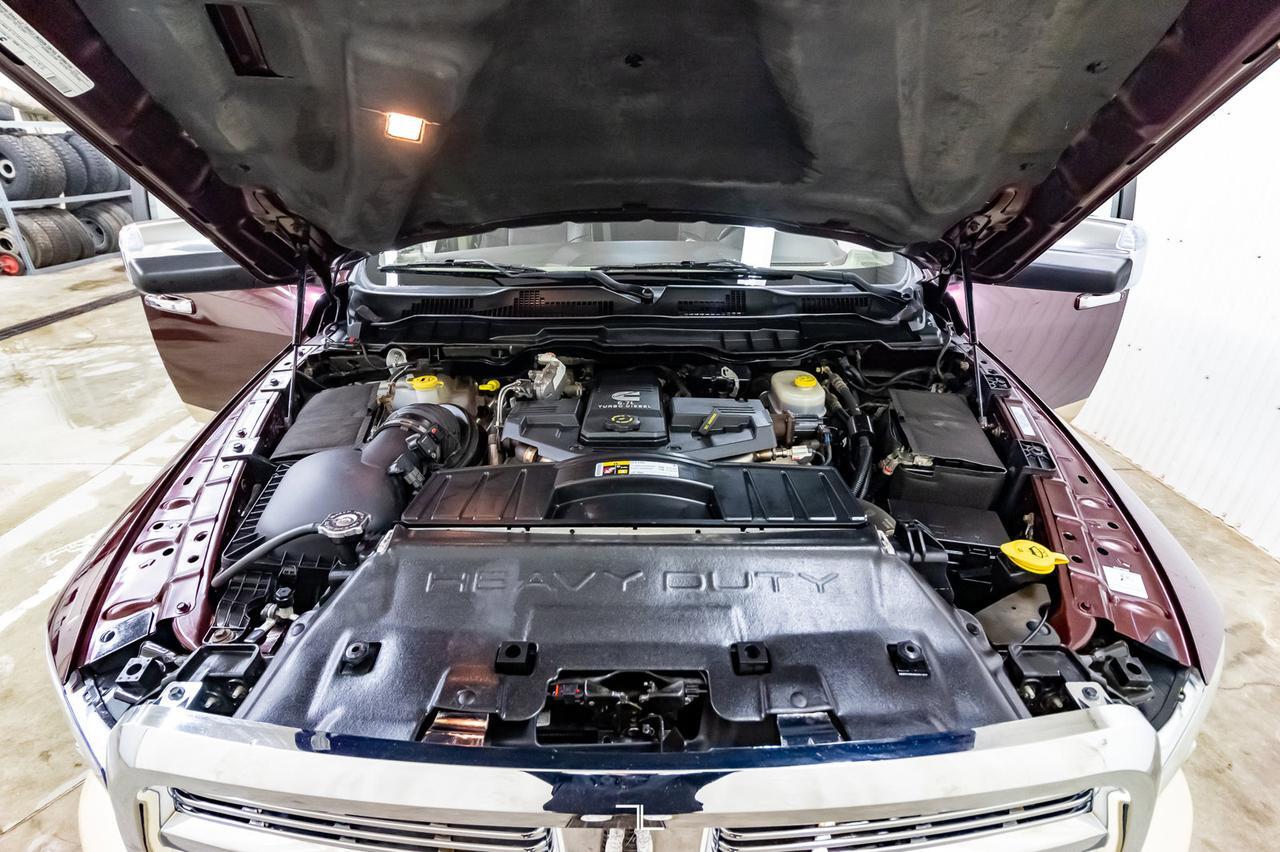 2012 Ram 3500 4x4 Crew Cab Longhorn Diesel Leather Roof Nav Red Deer AB