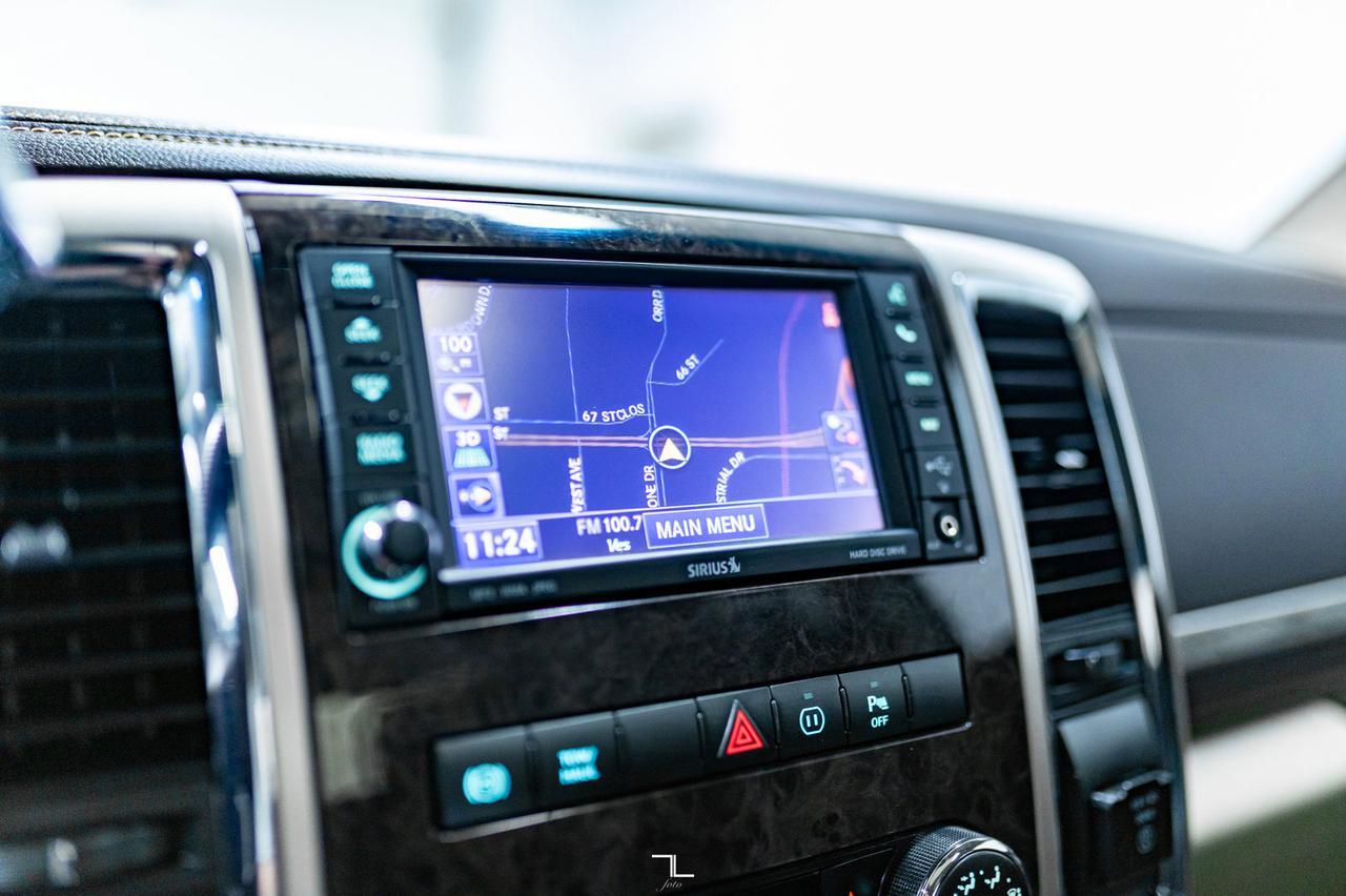 2012 Ram 3500 4x4 Crew Cab Longhorn Dually Diesel Leather Roof Nav Red Deer AB