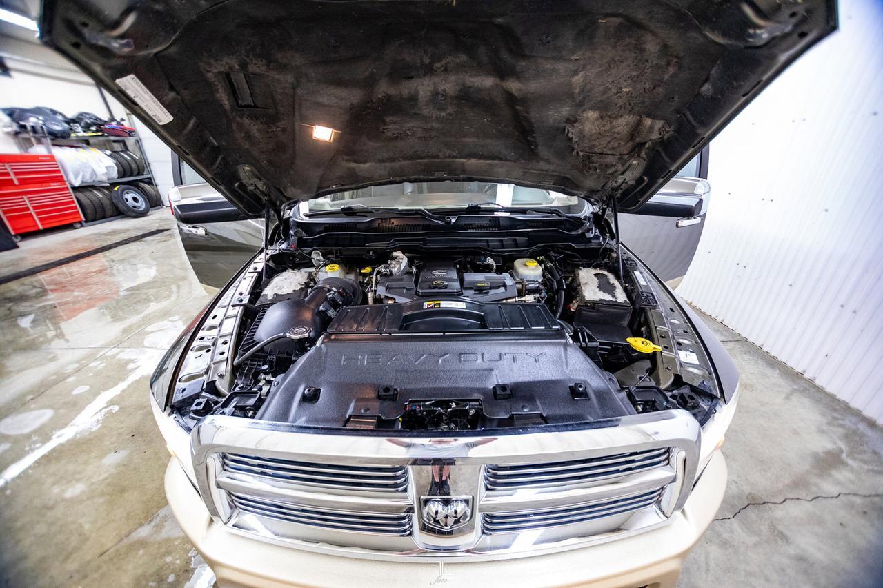 2012 Ram 3500 4x4 Crew Cab Longhorn Dually Diesel Leather Roof Nav Red Deer AB