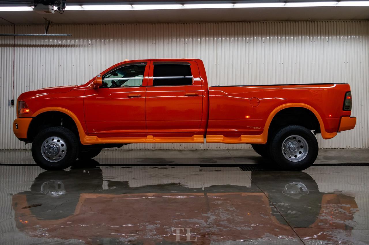2012 Ram 3500 4x4 Crew Cab SLT DRW Diesel Roof Nav Red Deer AB