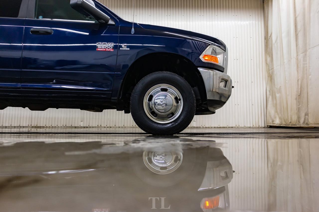 2012 Ram 3500 4x4 Crew Cab SLT Diesel Dually Nav BCam Red Deer AB