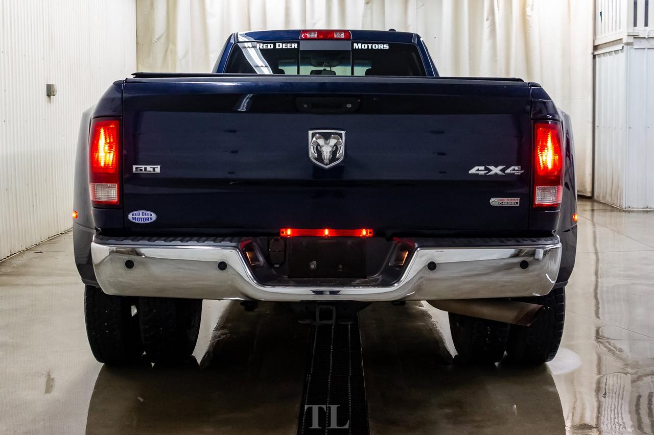 2012 Ram 3500 4x4 Crew Cab SLT Diesel Dually Nav BCam Red Deer AB