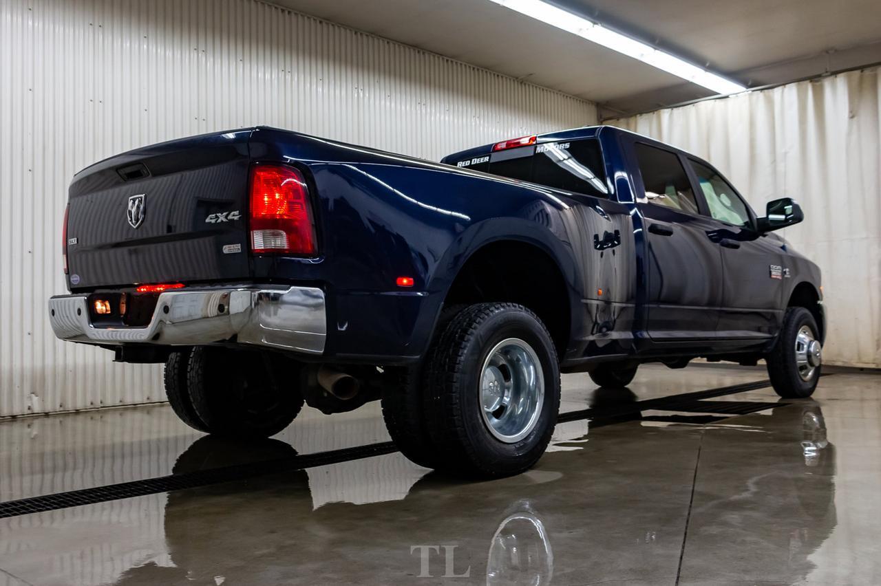 2012 Ram 3500 4x4 Crew Cab SLT Diesel Dually Nav BCam Red Deer AB