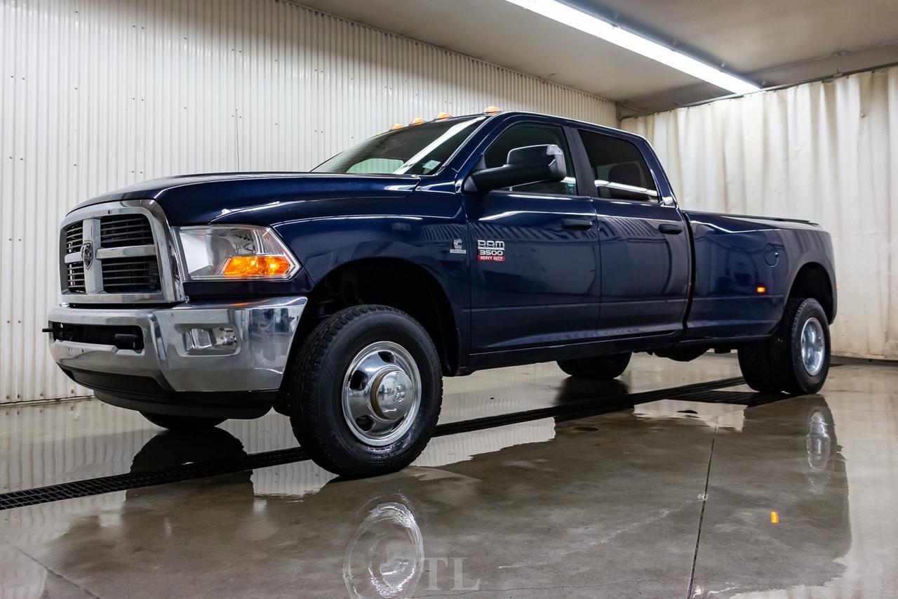 2012 Ram 3500 4x4 Crew Cab SLT Diesel Dually Nav BCam Red Deer AB