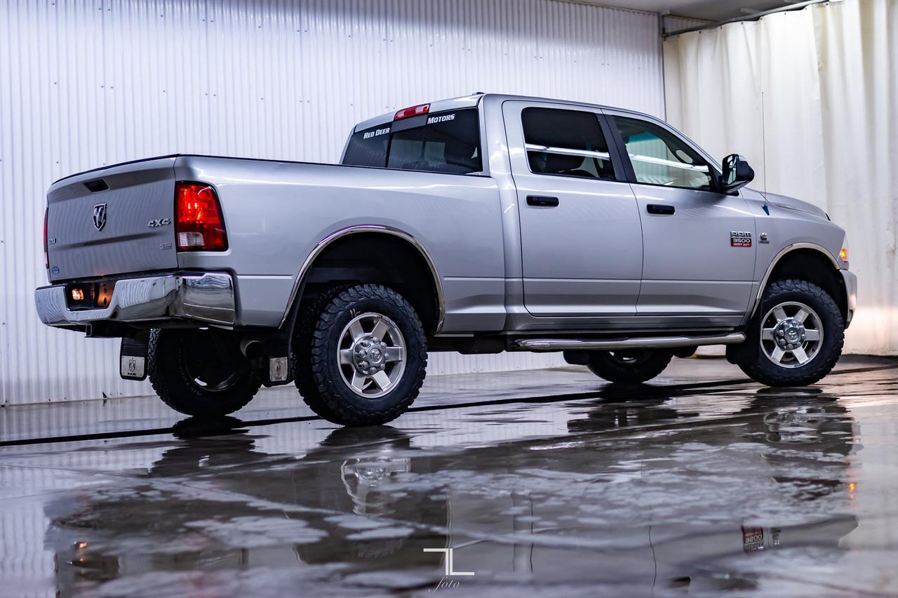 2012 Ram 3500 4x4 Crew Cab SLT Diesel Red Deer AB