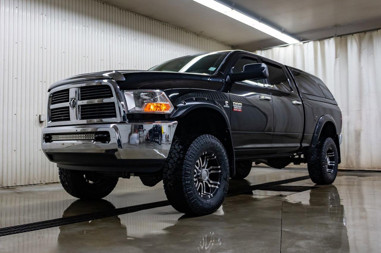 2012 Ram 3500 4x4 Crew Cab ST Diesel Lift BCam Red Deer AB