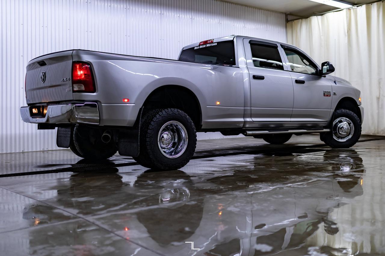 2012 Ram 3500 4x4 Crew Cab STX Dually Diesel Red Deer AB