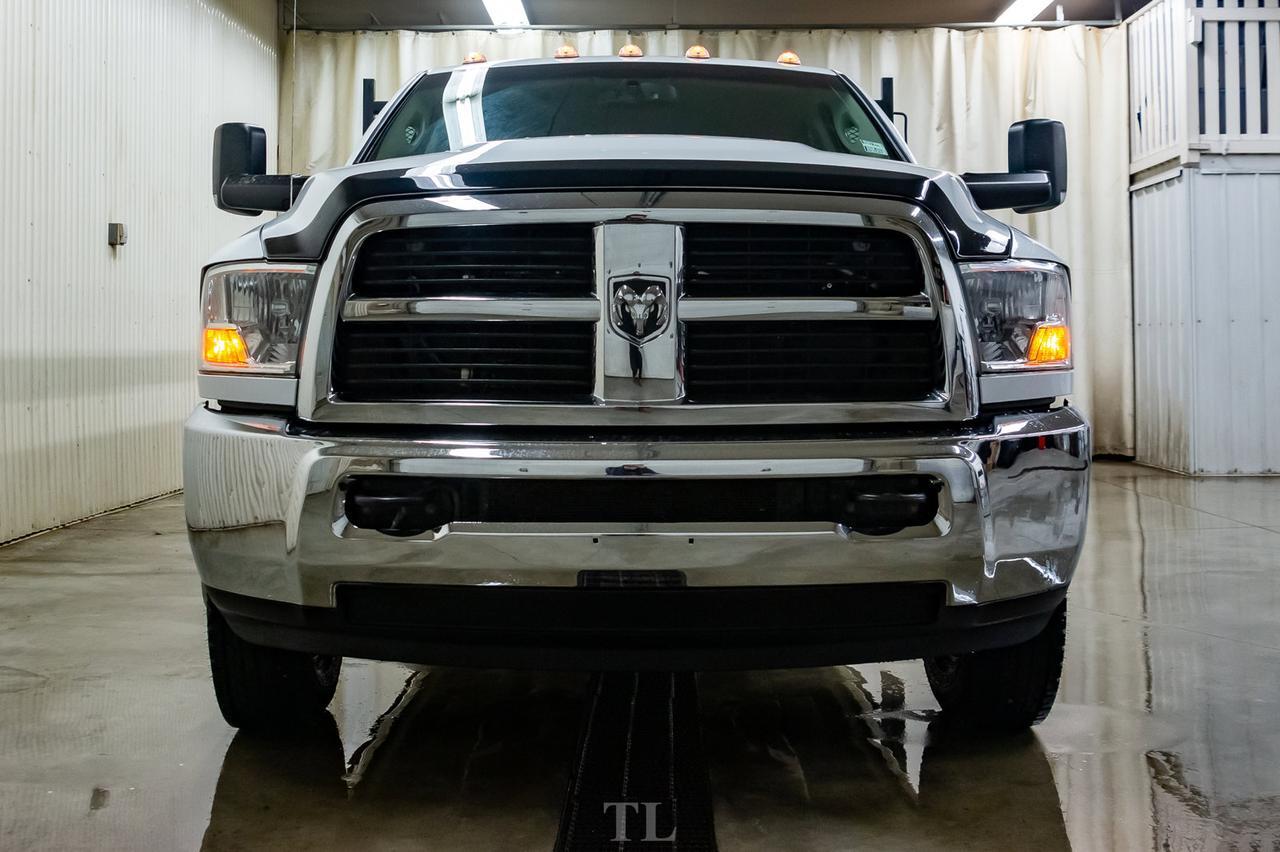 2012 Ram 3500 4x4 Crew Cab SXT Deck Diesel Power Liftgate Red Deer AB