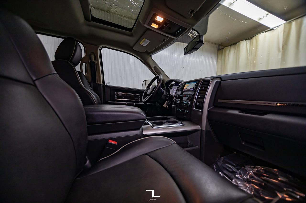 2012 Ram 3500 4x4 Mega Cab Limited Dually Diesel Leather Roof Nav Red Deer AB