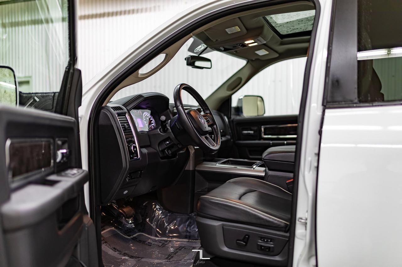 2012 Ram 3500 4x4 Mega Cab Limited Dually Diesel Leather Roof Nav Red Deer AB